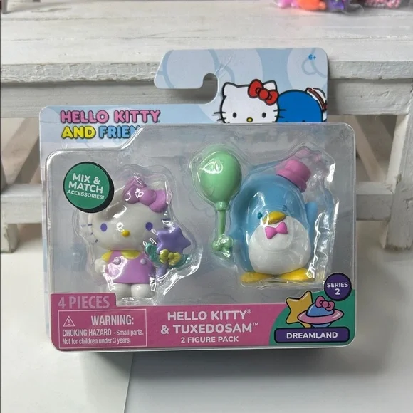 Hello Kitty Figures, Pen, Keychain & DIY Bag Charms and Justice Bag - Picture 2 of 7